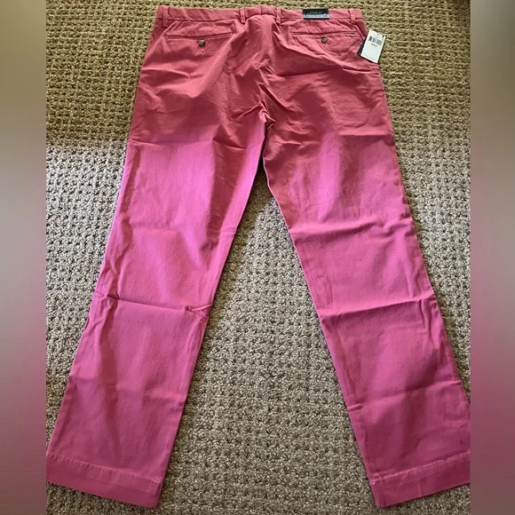 Polo Ralph Lauren 36 x 30 Nantucket Red Stretch Slim Fit Chino Pants NWT! - Picture 5 of 6